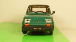 Fiat 126 green, 24066, Welly 1:24