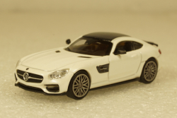 Mercedes Brabus 600 AUF Basis AMG GT S 2015 white, 870037322, Minichamps 1:87