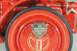 Christie front-wheel drive steam automobile from 1912, red, Franklin Mint 1:24