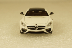 Mercedes Brabus 600 AUF Basis AMG GT S 2015 white, 870037322, Minichamps 1:87