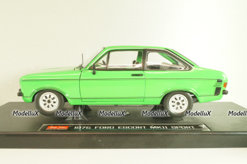 Ford Escort MKII 1600 Sport 1975, green, SUN4619, Sun Star 1:18