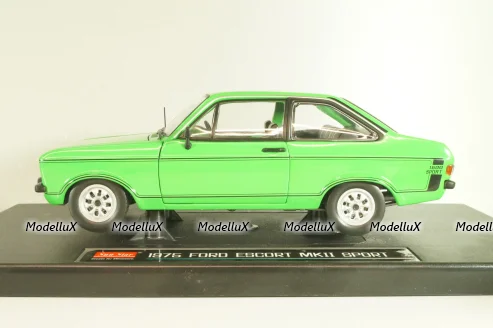 Ford Escort MKII 1600 Sport 1975, green, SUN4619, Sun Star 1:18