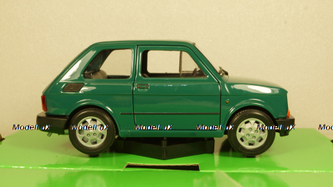 Fiat 126 green, 24066, Welly 1:24