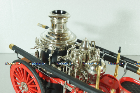 Christie front-wheel drive steam automobile from 1912, red, Franklin Mint 1:24