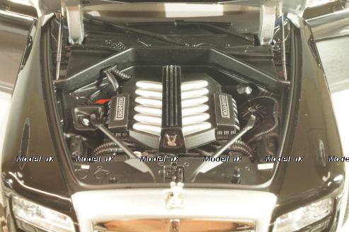 Rolls Royce Ghost black/silver, 08802B2, Kyosho 1:18