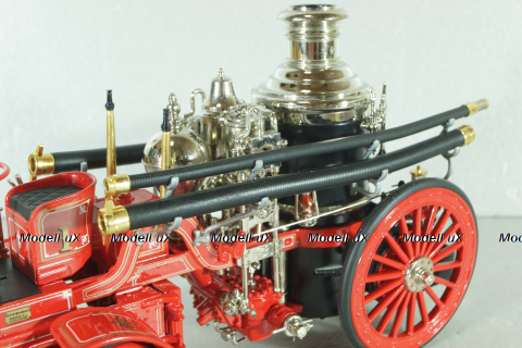 Christie front-wheel drive steam automobile from 1912, red, Franklin Mint 1:24