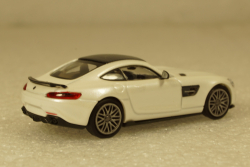 Mercedes Brabus 600 AUF Basis AMG GT S 2015 white, 870037322, Minichamps 1:87