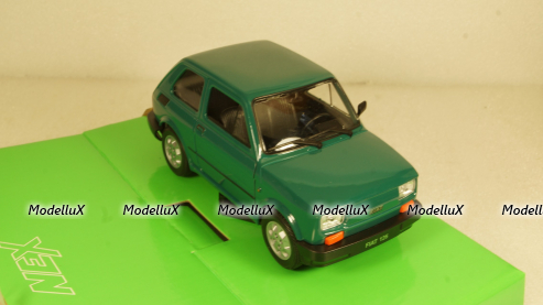 Fiat 126 green, 24066, Welly 1:24