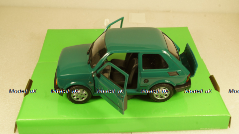 Fiat 126 green, 24066, Welly 1:24