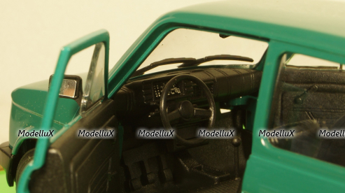 Fiat 126 green, 24066, Welly 1:24