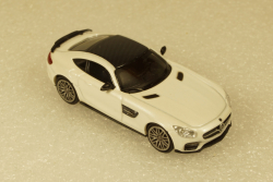 Mercedes Brabus 600 AUF Basis AMG GT S 2015 white, 870037322, Minichamps 1:87