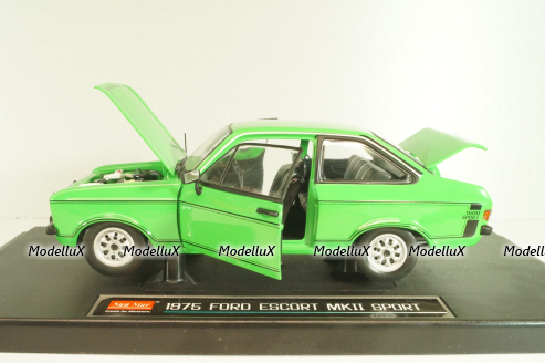 Ford Escort MKII 1600 Sport 1975, green, SUN4619, Sun Star 1:18