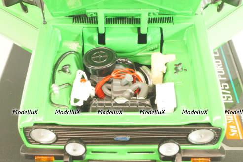 Ford Escort MKII 1600 Sport 1975, green, SUN4619, Sun Star 1:18