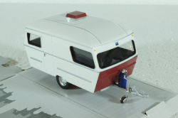 Прицеп DIV.CARAVAN IV 1990 WHITE, Cararama 1:43