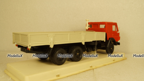 КамАЗ-53212, 02.1988 красный/белый, Арек 1:43