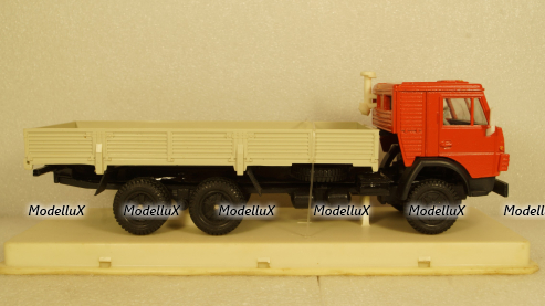 КамАЗ-53212, 02.1988 красный/белый, Арек 1:43