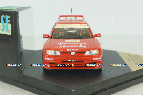 Peugeot 306 Maxi #28 Tour De Corsa 1998, J.P.Manzagol/D.Savignoni, red, V98171, Vitesse 1:43