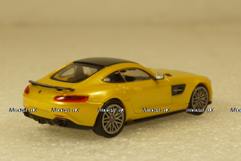 Mercedes Brabus 600 AUF Basis AMG GT S 2015 Gold, 870037322, Minichamps 1:87