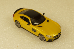 Mercedes Brabus 600 AUF Basis AMG GT S 2015 Gold, 870037322, Minichamps 1:87