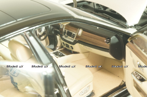 Rolls Royce Ghost black/silver, 08802B2, Kyosho 1:18