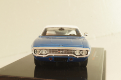 Plymouth Satellite Sebring Plus 1971, blue/white, CLC601, IXO 1:43