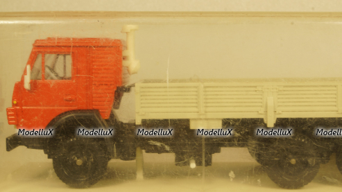 КамАЗ-53212, 02.1988 красный/белый, Арек 1:43