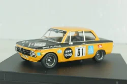 BMW 1602  #61 DRM  Nurburgring 1970, orange. N.Lauda/R.Herzog, Trofeu 1:43