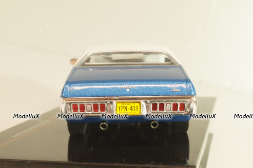 Plymouth Satellite Sebring Plus 1971, blue/white, CLC601, IXO 1:43