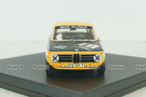 BMW 1602  #61 DRM  Nurburgring 1970, orange. N.Lauda/R.Herzog, Trofeu 1:43