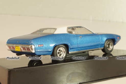 Plymouth Satellite Sebring Plus 1971, blue/white, CLC601, IXO 1:43