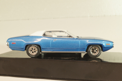 Plymouth Satellite Sebring Plus 1971, blue/white, CLC601, IXO 1:43