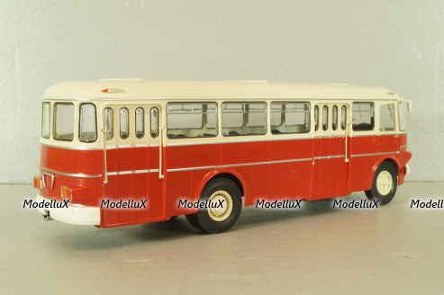 Икарус-620 1960, красно-бежевый, PCL47148, Premium Classixxs 1:43