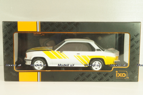Opel Ascona B 400 1982, white/yellow, CMC127.22, IXO 1:18