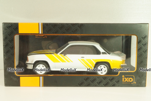 Opel Ascona B 400 1982, white/yellow, CMC127.22, IXO 1:18
