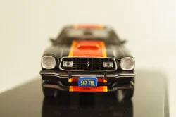 Ford Mustang II Cobra 1977, black with decor, CLC599, IXO 1:43