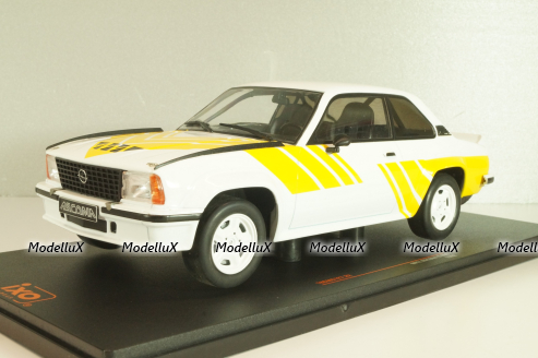 Opel Ascona B 400 1982, white/yellow, CMC127.22, IXO 1:18
