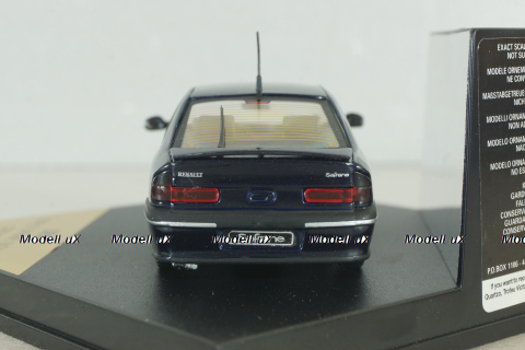 Renault Saffrane 1992, dark blue, 083C, Vitesse 1:43