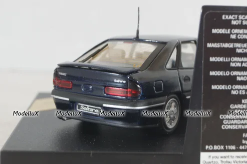 Renault Saffrane 1992, dark blue, 083C, Vitesse 1:43