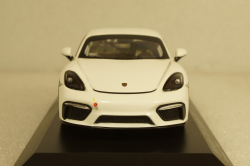Porsche 718 Cayman GT4 Clubsport 2020 White, 410196100, Minichamps 1:43