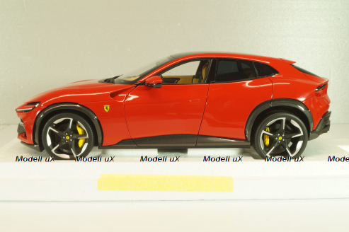 Ferrari Purosangue with panoramic roof, 2022, red, BBR18053B, BBR 1:18