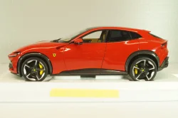Ferrari Purosangue with panoramic roof, 2022, red, BBR18053B, BBR 1:18