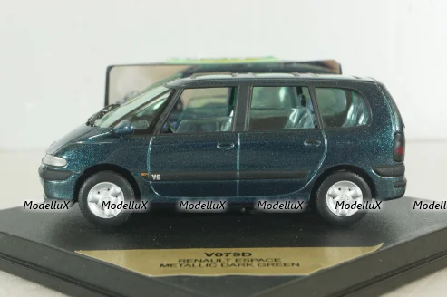 Renault Espace III 1997, dark green, М079В, Vitesse 1:43
