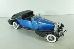 Duesenberg J Victoria 1933, blue/black, Franklin Mint 1:24