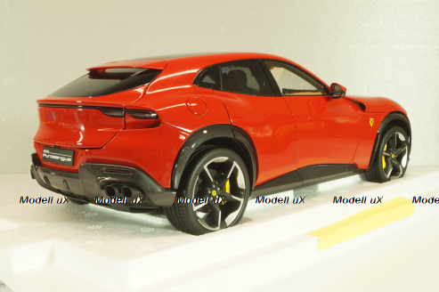 Ferrari Purosangue with panoramic roof, 2022, red, BBR18053B, BBR 1:18