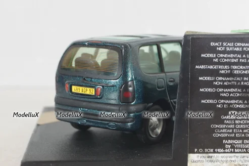 Renault Espace III 1997, dark green, М079В, Vitesse 1:43