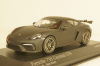 Porsche 718 Cayman GT4 Clubsport 2020 Matt Black, 410196101, Minichamps 1:43
