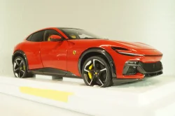 Ferrari Purosangue with panoramic roof, 2022, red, BBR18053B, BBR 1:18