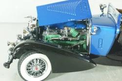 Duesenberg J Victoria 1933, blue/black, Franklin Mint 1:24