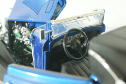 Duesenberg J Victoria 1933, blue/black, Franklin Mint 1:24