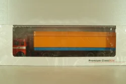 Маз-5432 тягач с п/прицеп Маз-93971 1983, красный/синий,  47050, Premium Classixxs 1:43